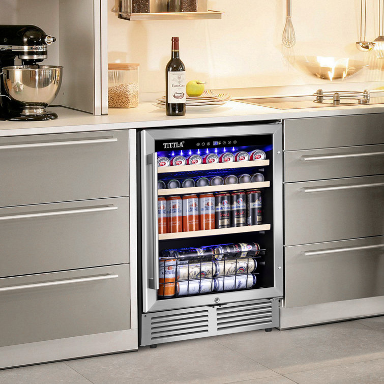 Built in deals bar fridge